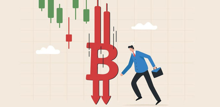 هشدار یک شاخص مهم: قیمت بیت‌ کوین در مسیر کاهش؟