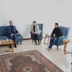 دیدار وزیر علوم با خانواده استادان و دانشمندان شهید حمله رژیم صهیونیستی